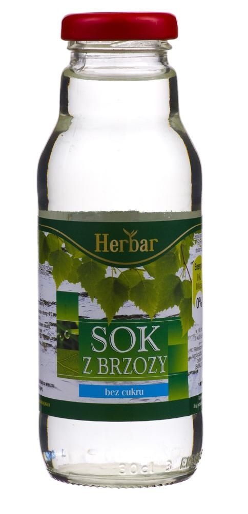 Sok naturalny z brzozy bez cukru 300 ml