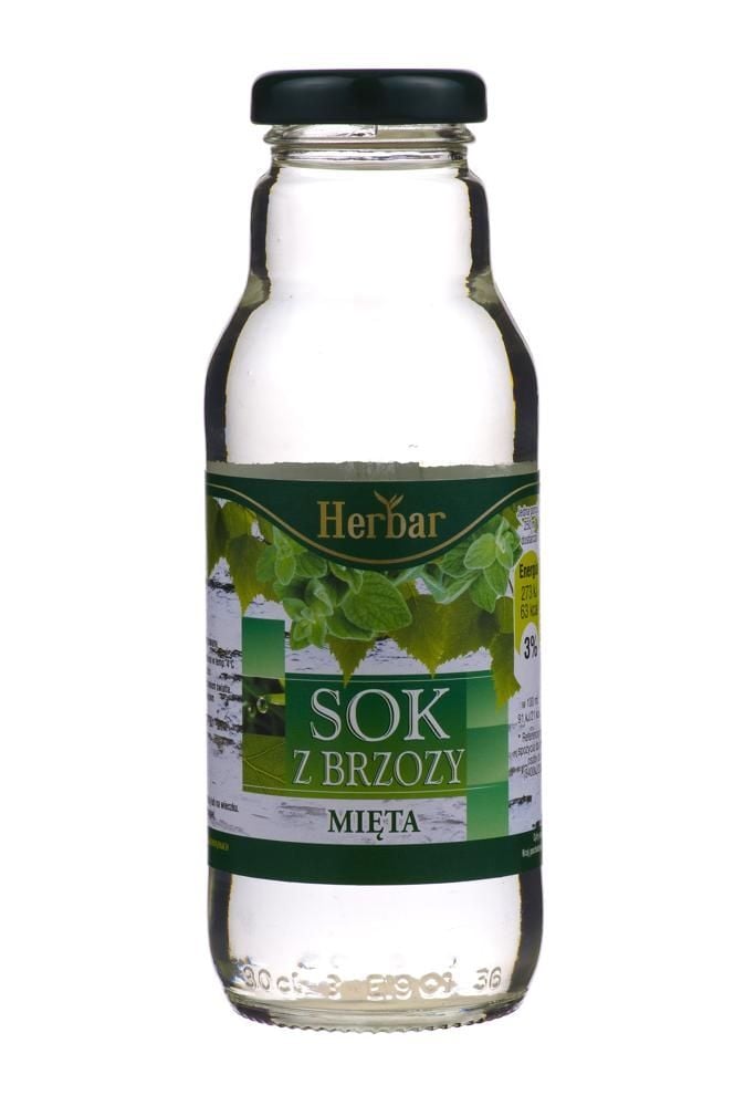 Sok z brzozy z mięta 300 ml