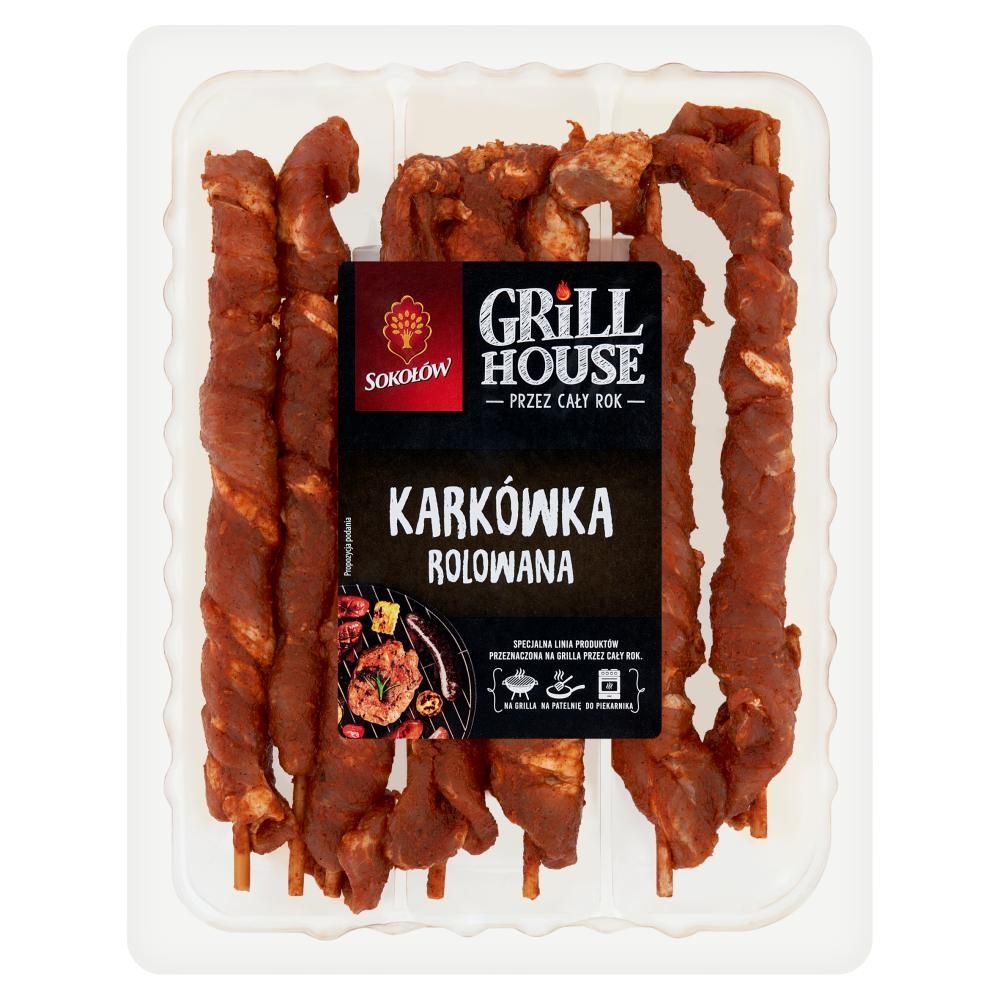 Sokołów Grill House Karkówka rolowana 310 g