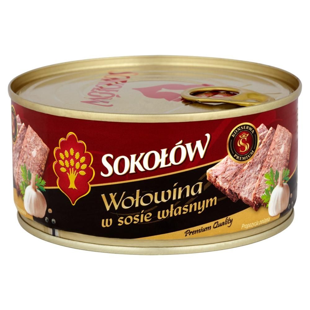 Sokołów Wołowina w sosie własnym 300 g