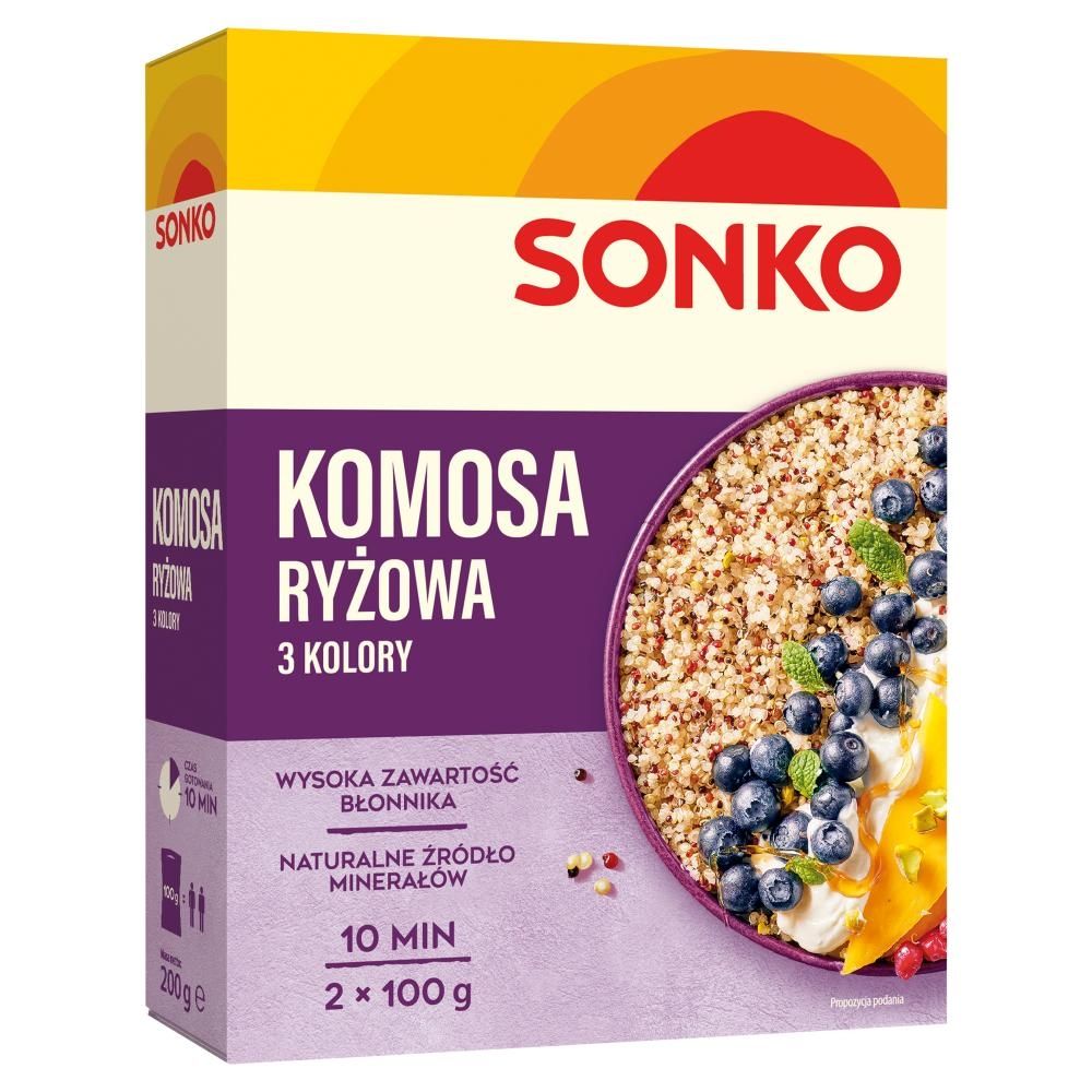 Sonko Komosa ryżowa 3 kolory 200 g (2 x 100 g)