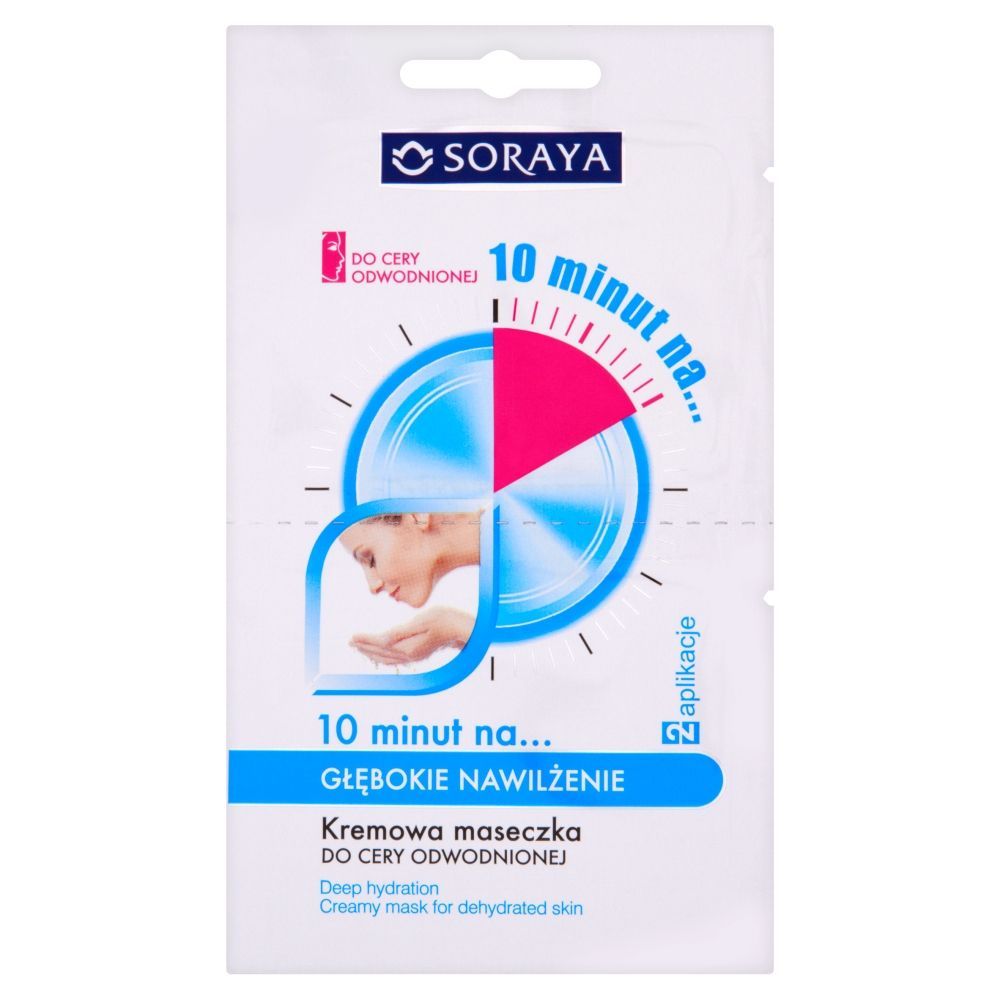 Soraya 10 minut na... Głębokie nawilżenie Kremowa maseczka 10 ml (2 x 5 ml)