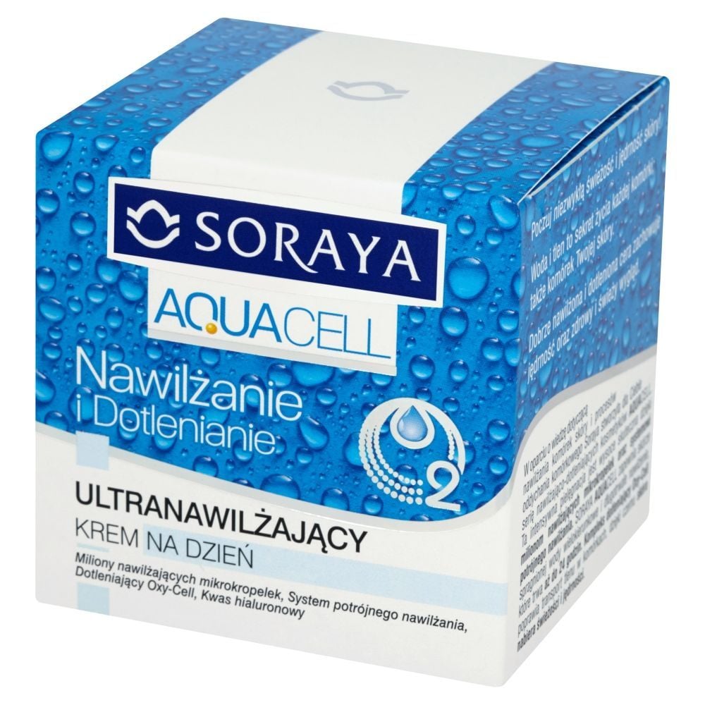 Soraya Aquacell Nawilżanie i dotlenianie Ultranawilżający krem na dzień 50 ml