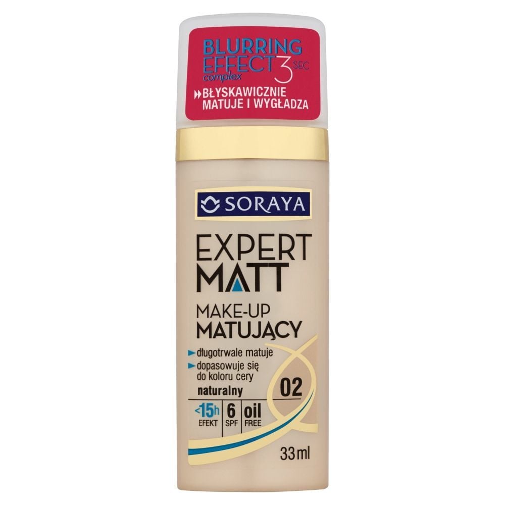 Soraya Expert Matt Make-up matujący 02 naturalny 33 ml