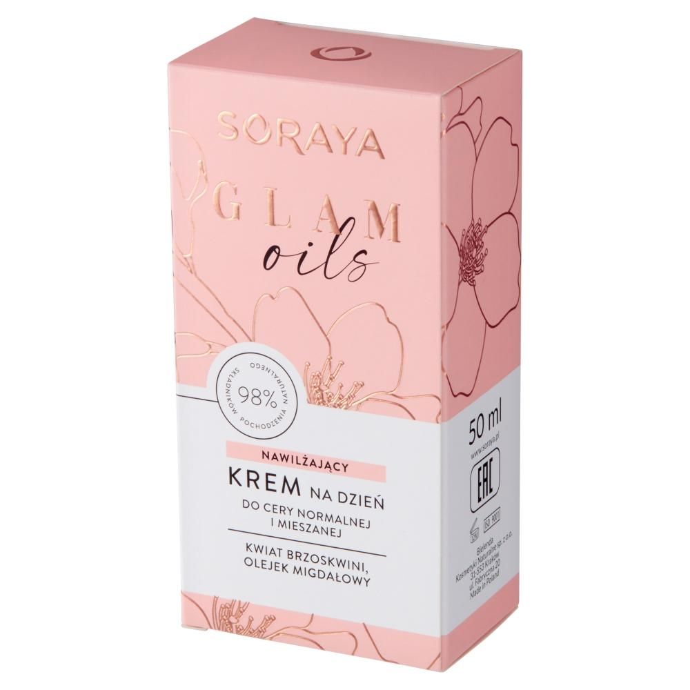 Soraya Glam Oils Nawilżający krem na dzień 50 ml