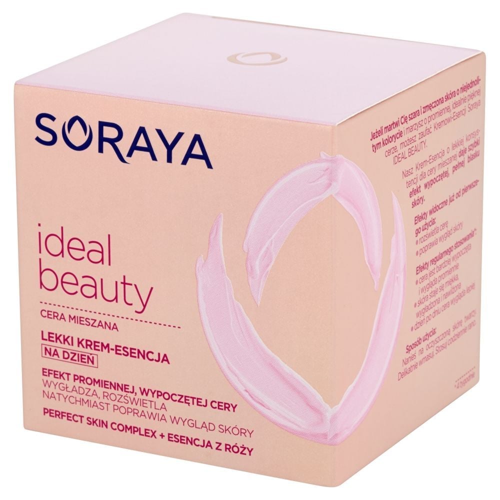 Soraya Ideal Beauty Lekki krem-esencja na dzień cera mieszana 50 ml