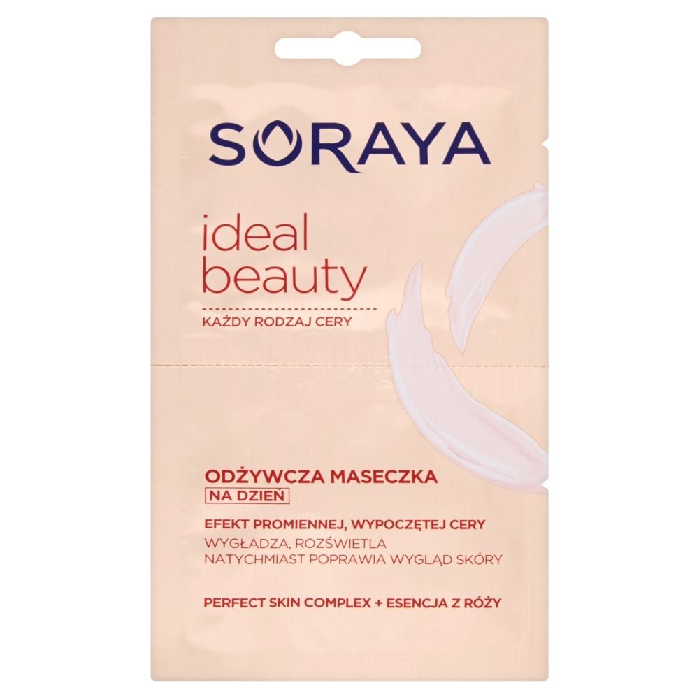 Soraya Ideal Beauty Odżywcza maseczka na dzień każdy rodzaj cery 10 ml (2 x 5 ml)