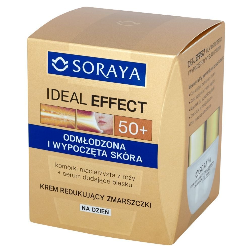 Soraya Ideal Effect 50+ Krem redukujący zmarszczki na dzień 50 ml