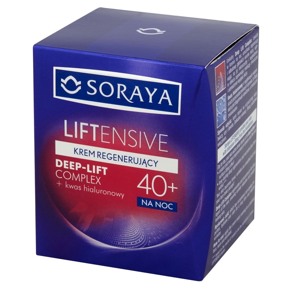 Soraya Liftensive 40+ Krem regenerujący na noc 50 ml