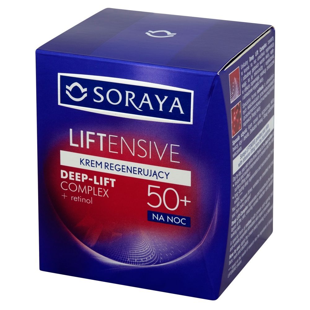 Soraya Liftensive 50+ Krem regenerujący na noc 50 ml