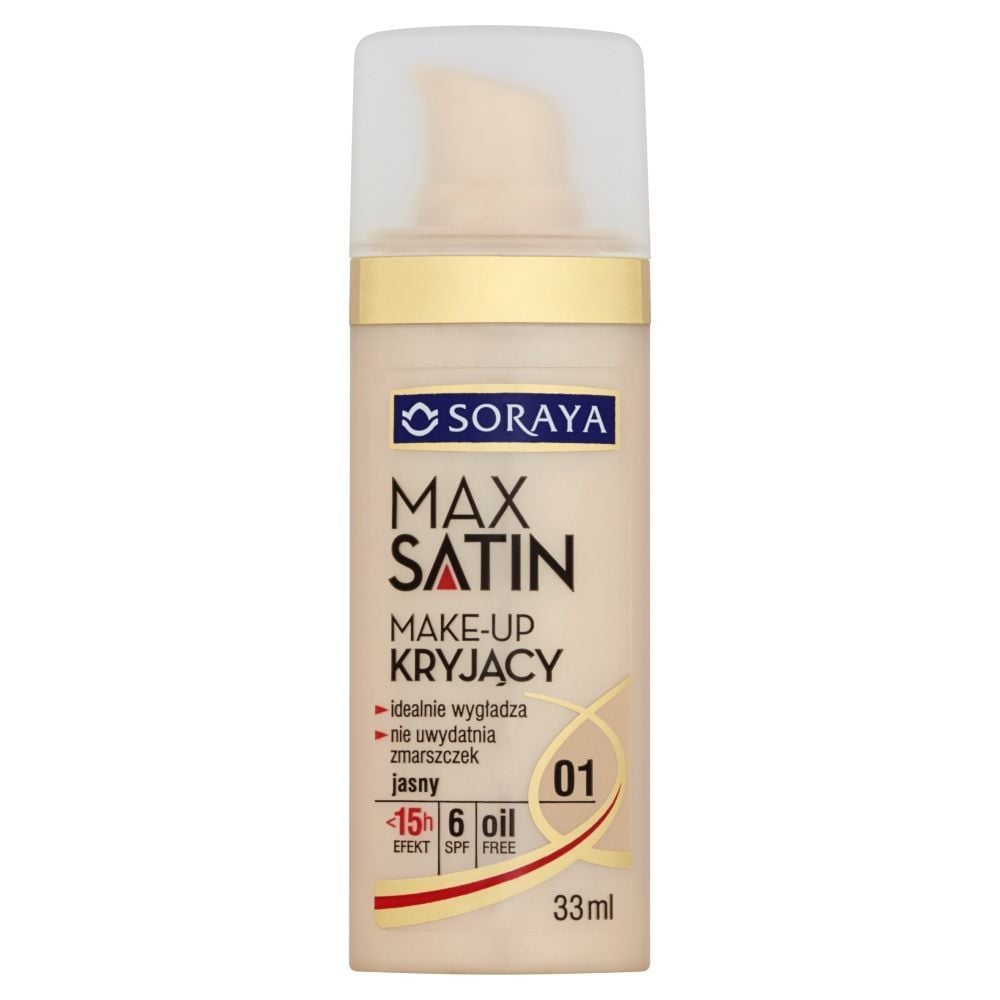 Soraya Max Satin Make-up kryjący 01 jasny 33 ml