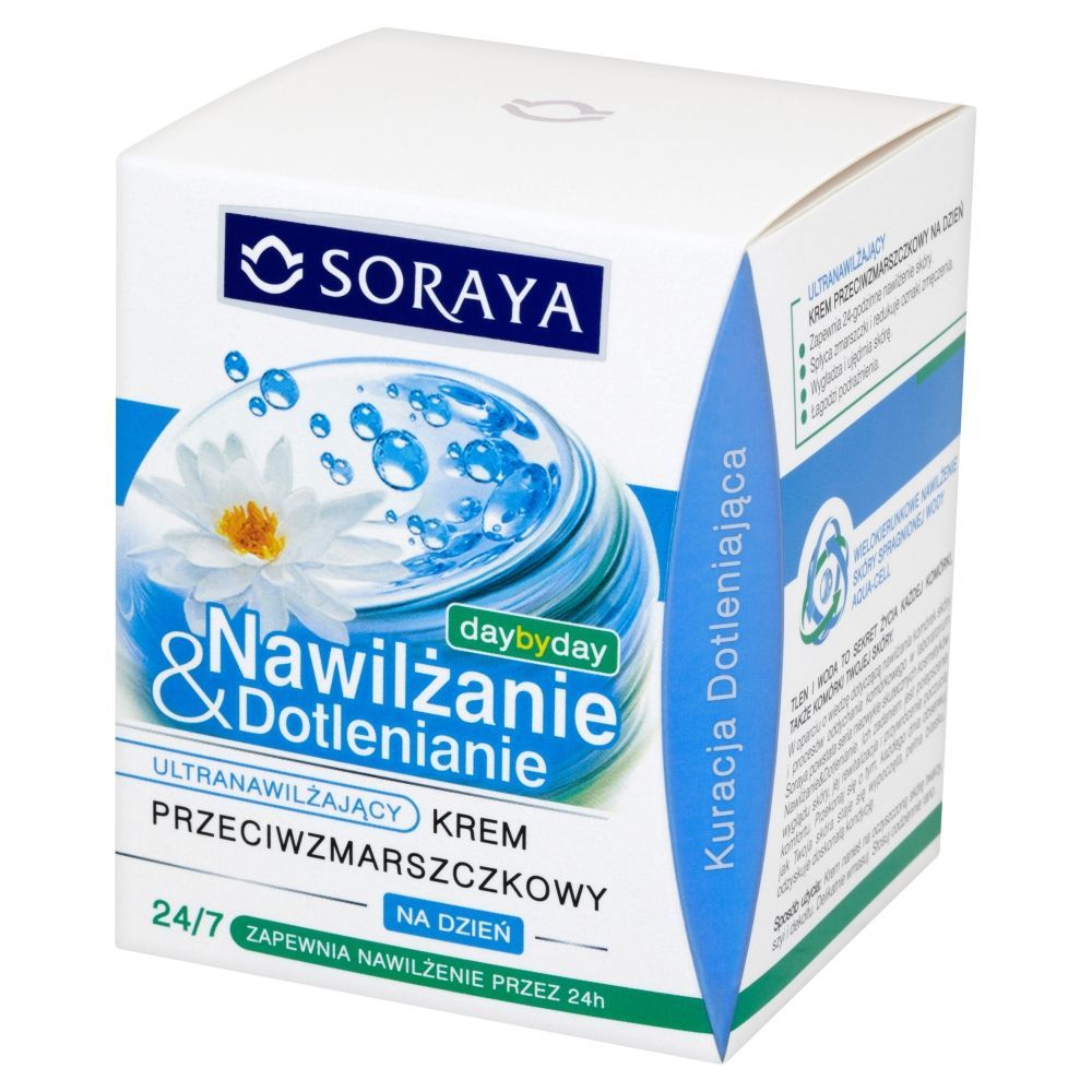 Soraya Nawilżanie i Dotlenianie Ultranawilżający krem przeciwzmarszczkowy na dzień 50 ml