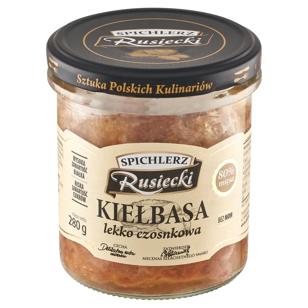 Spichlerz Rusiecki Kiełbasa lekko czosnkowa 280 g