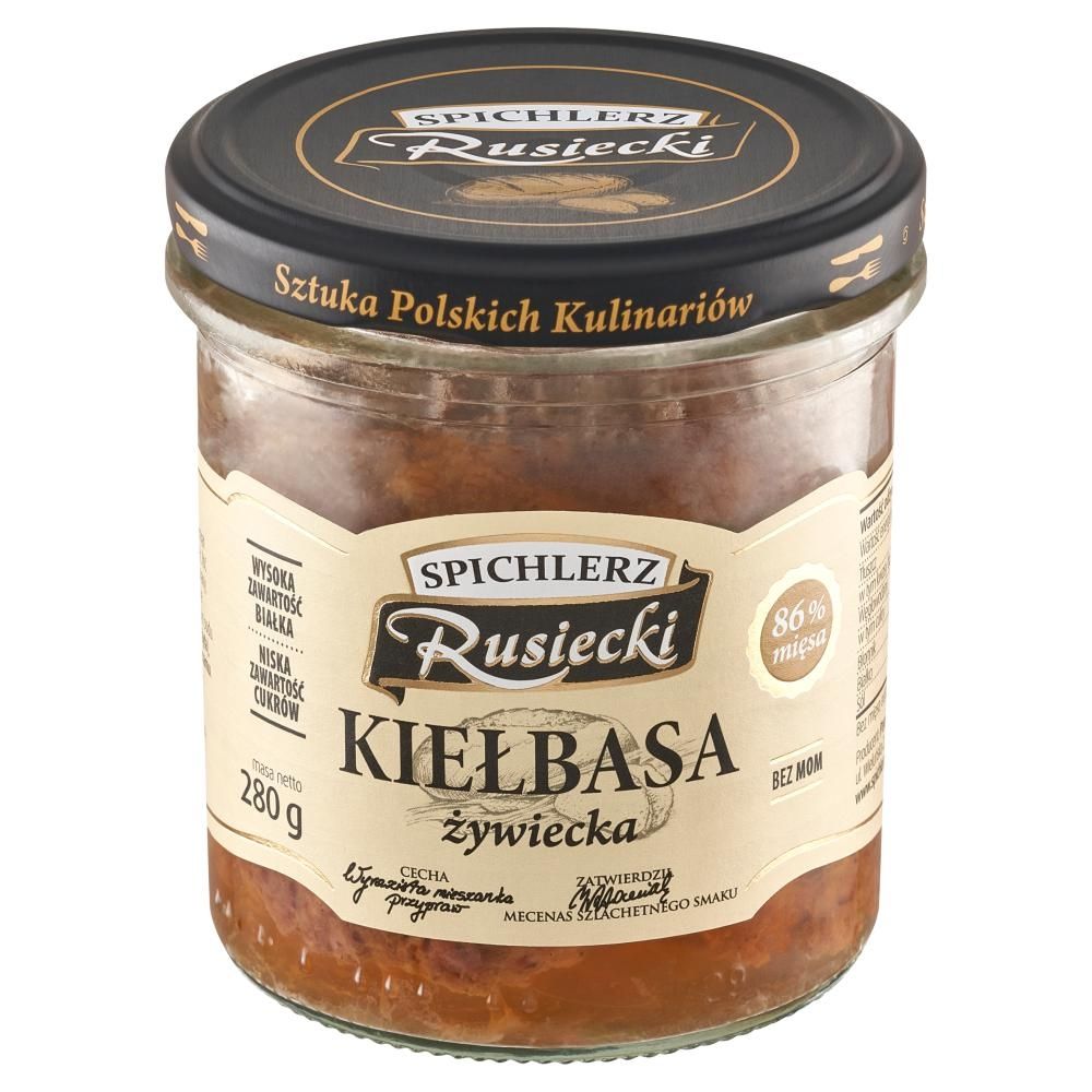 Spichlerz Rusiecki Kiełbasa żywiecka 280 g