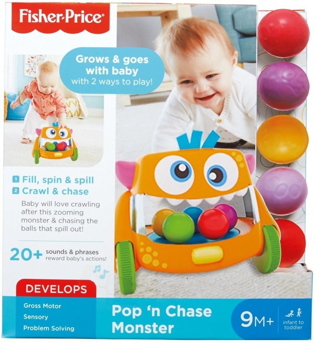 Śpiewający Stworek Potworek FISHER PRICE Śpiewający stworek kręciołek FHD55