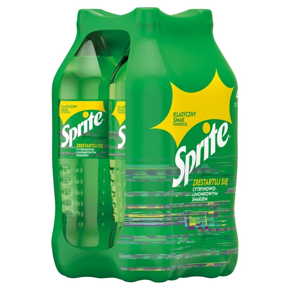 Sprite Napój gazowany 4 x 1,5 l