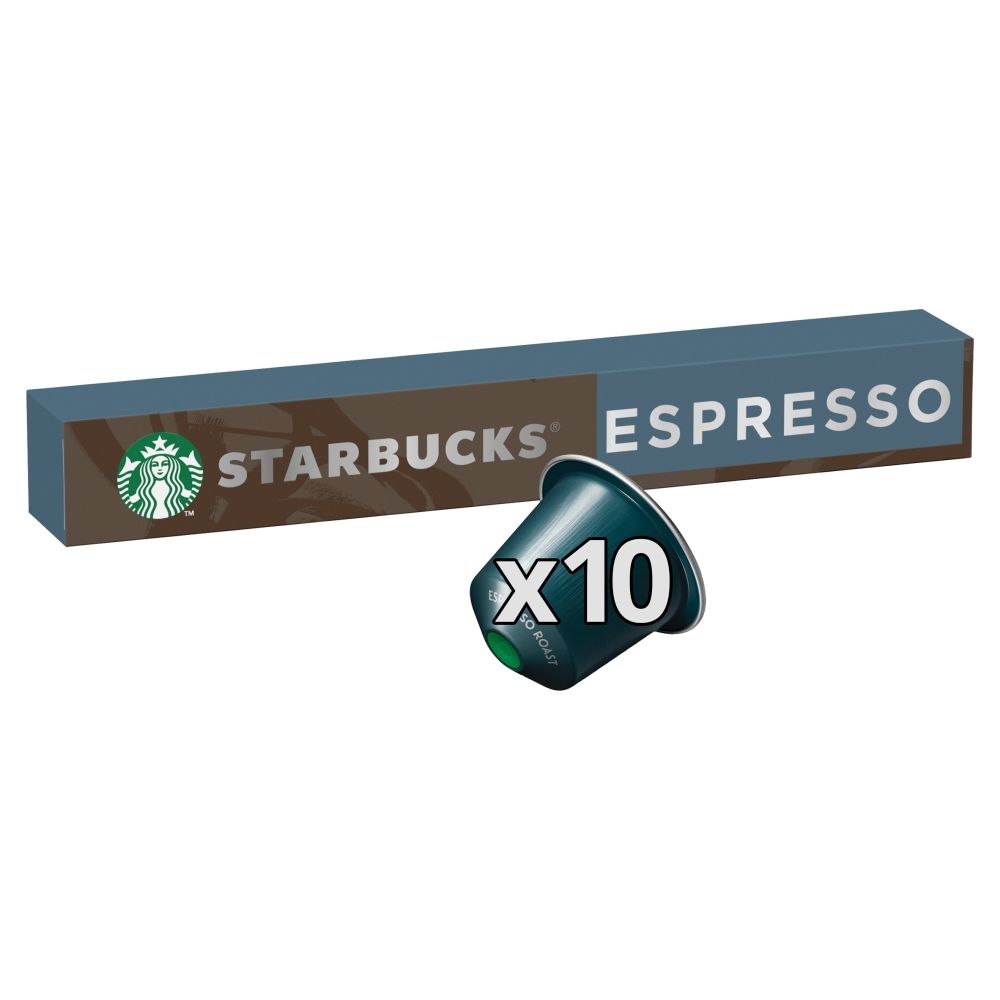 Фото - Кава Starbucks Espresso Roast by NESPRESSO Kawa w kapsułkach 57 g  (10 sztuk)