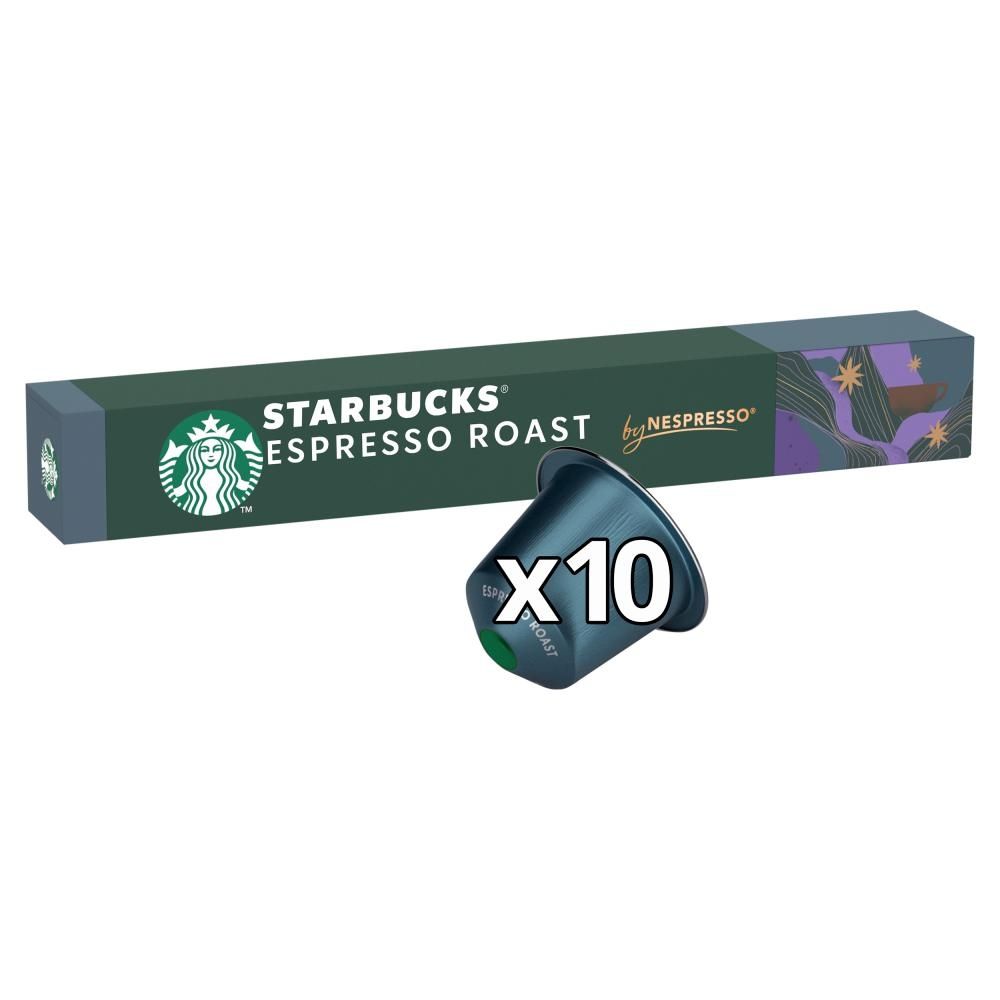 Starbucks Espresso Roast Palona i mielona kawa 57 g (10 sztuk)