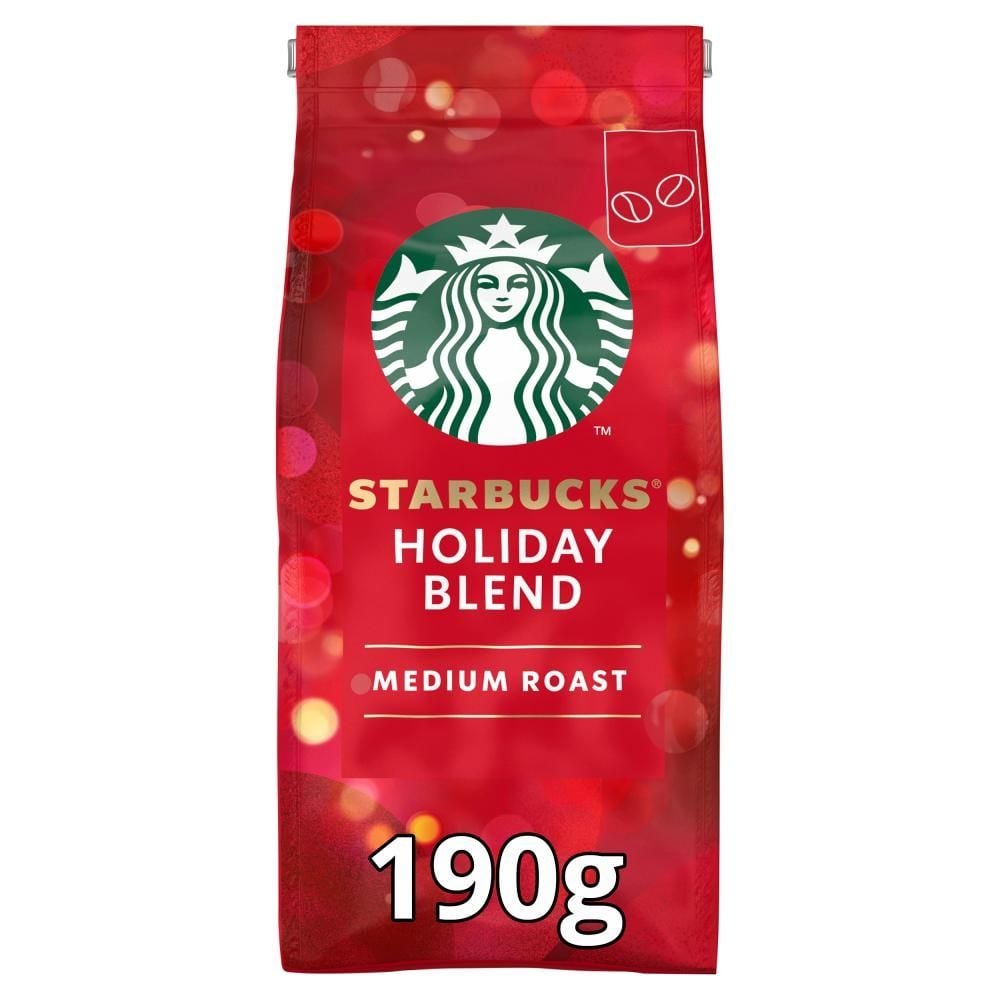 Starbucks Holiday Blend Medium Roast Kawa ziarnista 190 g