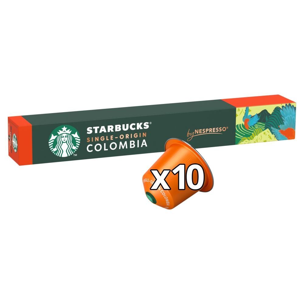 Starbucks Single-Origin Colombia Palona i mielona kawa 57 g (10 sztuk)