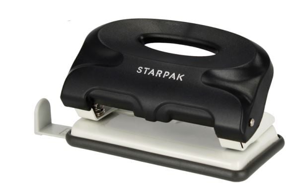 Starpak Dziurkacz plastikowy czarny 447895