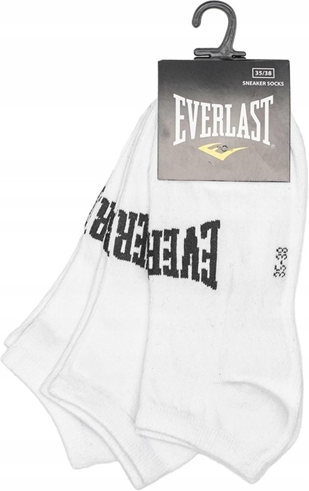 STOPKI EVERLAST 3 PAK BIAŁY 35/38