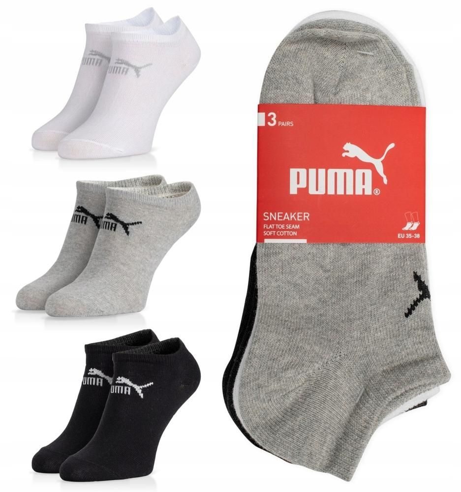 STOPKI PUMA 3 PAK MULTI 35/38