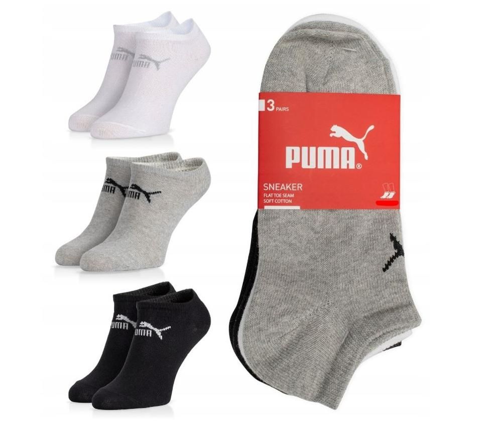 STOPKI PUMA 3 PAK MULTI 39/42