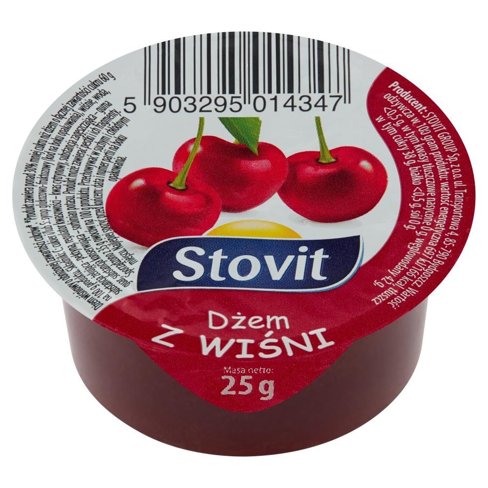 Stovit Dżem z wiśni 25 g