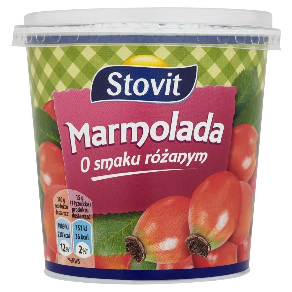 Stovit Marmolada o smaku różanym 470 g