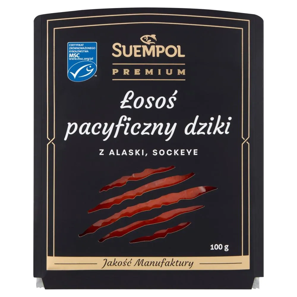 Suempol Premium Łosoś pacyficzny dziki 100 g