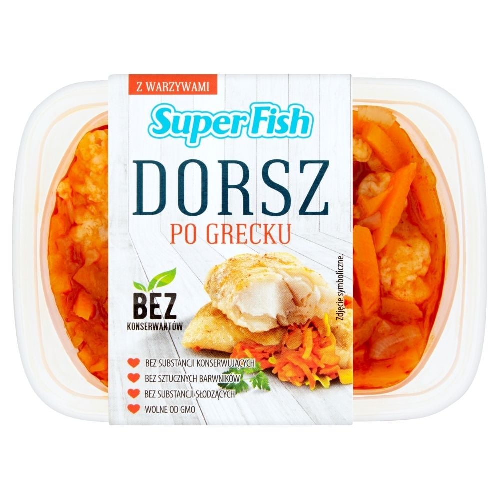 SuperFish Dorsz po grecku 150 g