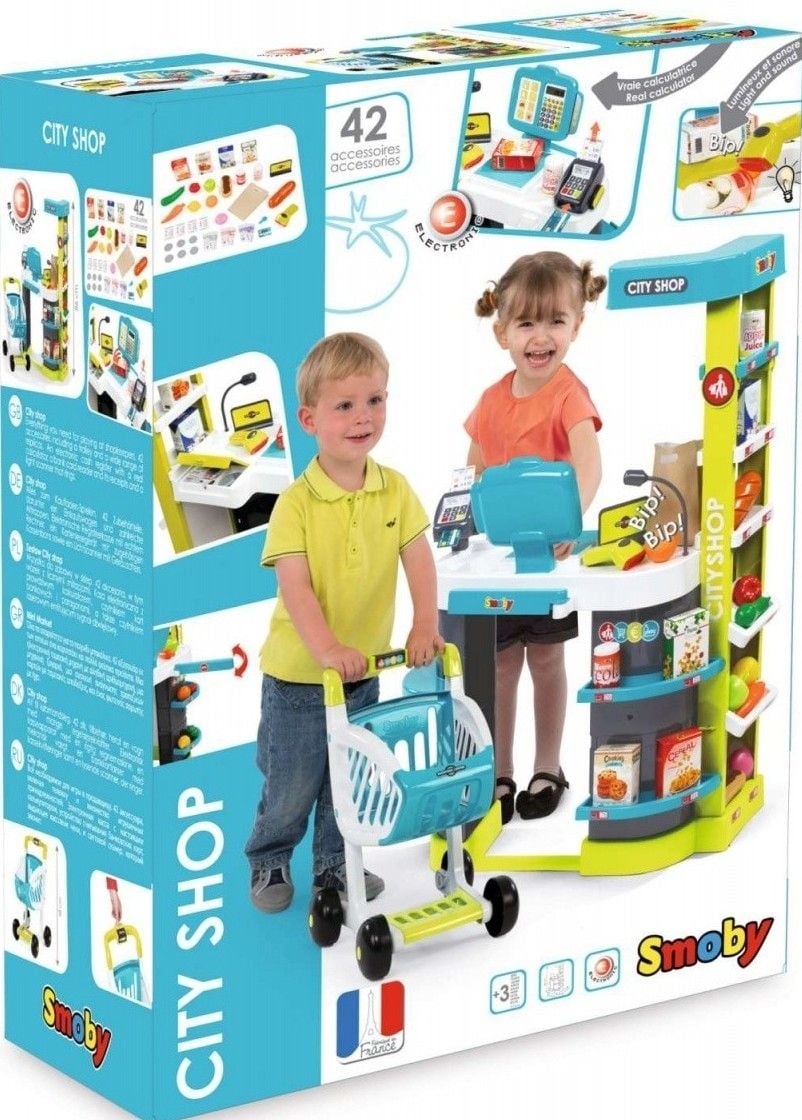 Supermarket SMOBY City Shop 7600350207