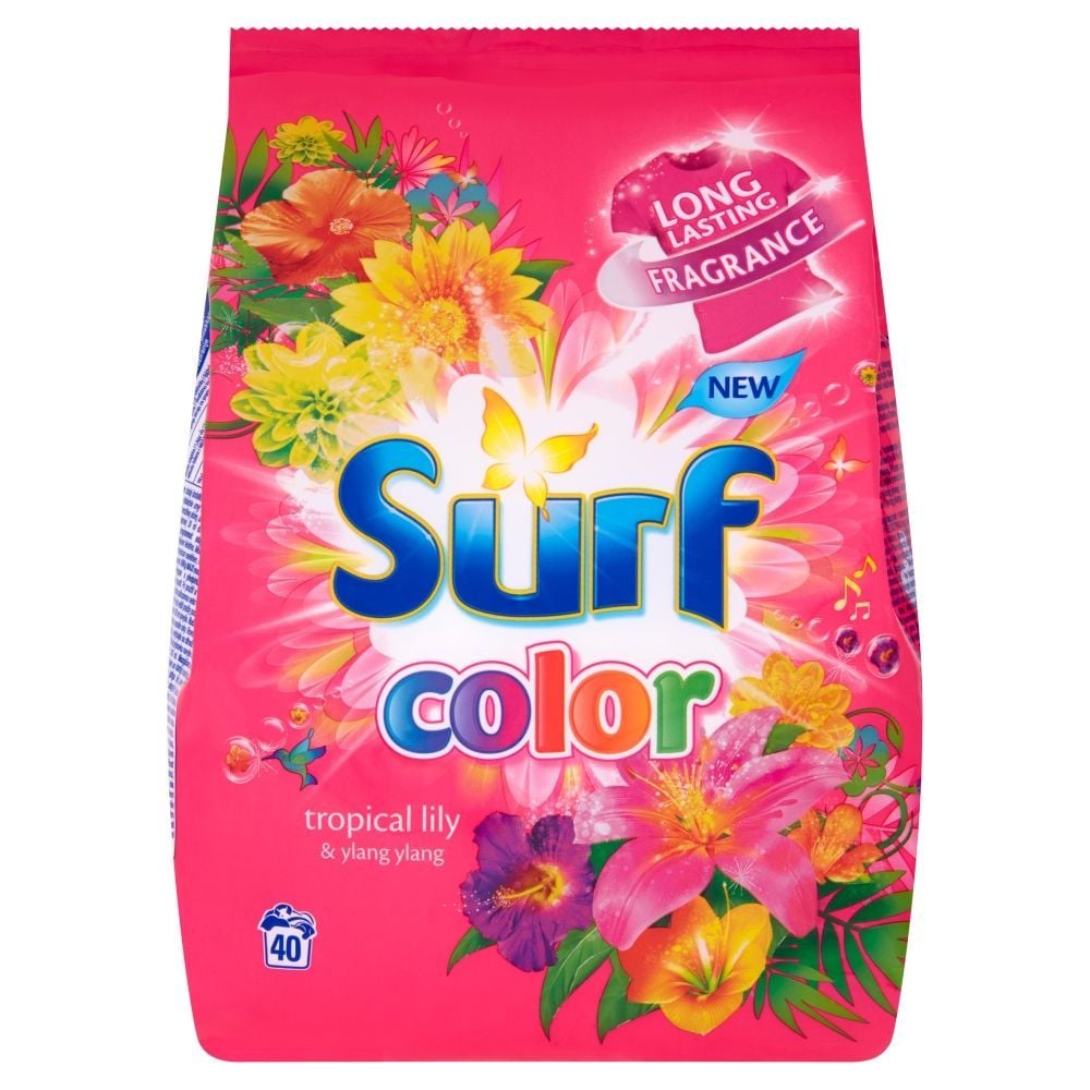 Surf Color Tropical Lily & Ylang Ylang Proszek do prania 2,8 kg (40 prań)