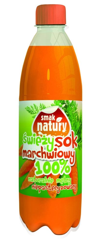 Świeży sok marchwiowy 550 ml