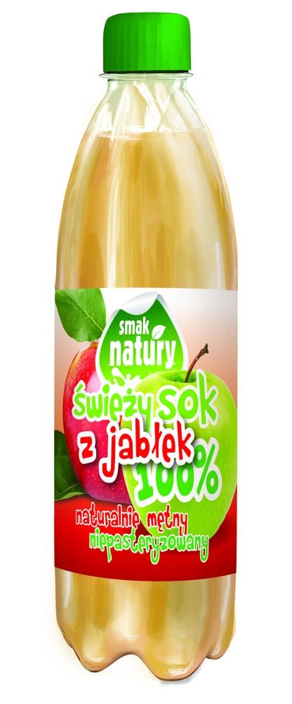 Świeży sok z jabłek 550 ml