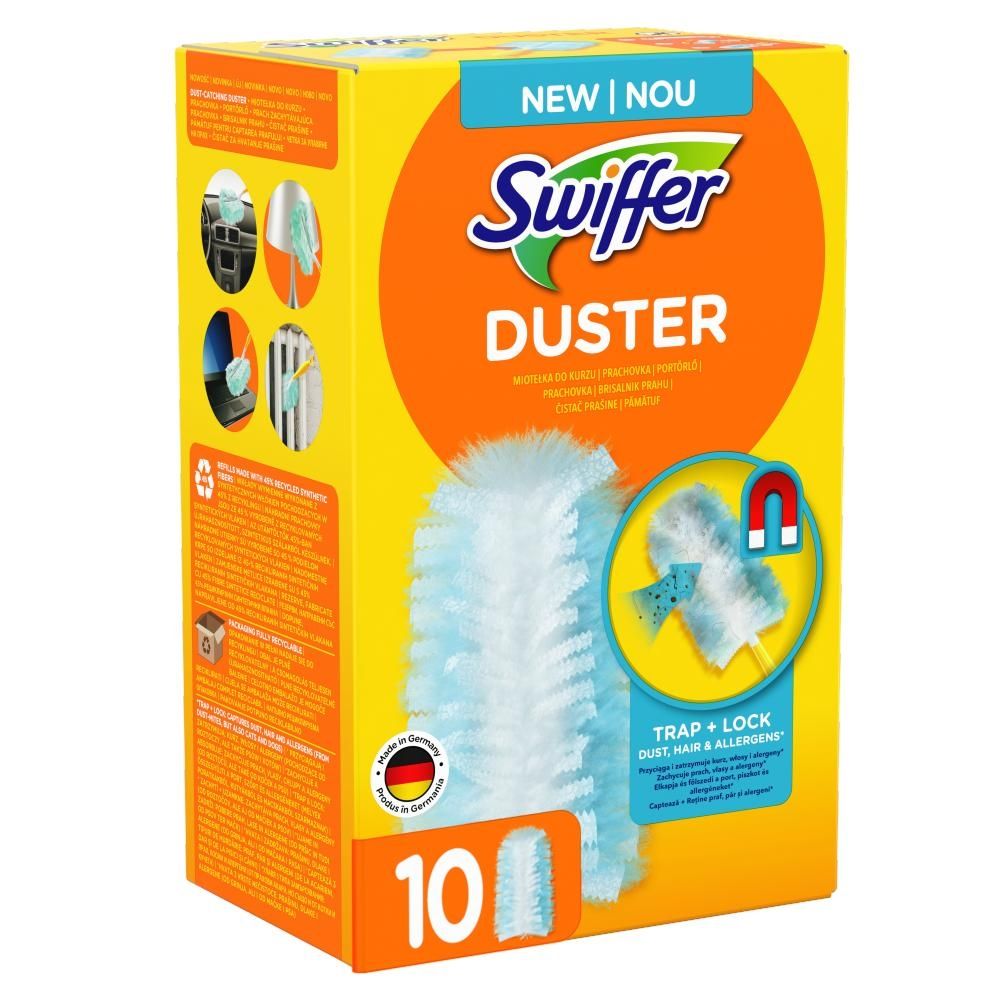 Swiffer Miotełki do kurzu przyciągające i zatrzymujące kurz, wkłady wymienne 10 sztuk