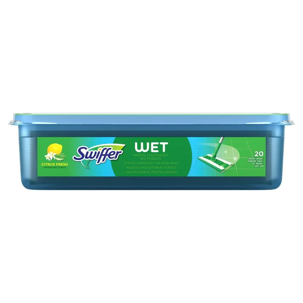 Swiffer Sweeper Floor Wet Wipes With Citrus Fresh Scent x20