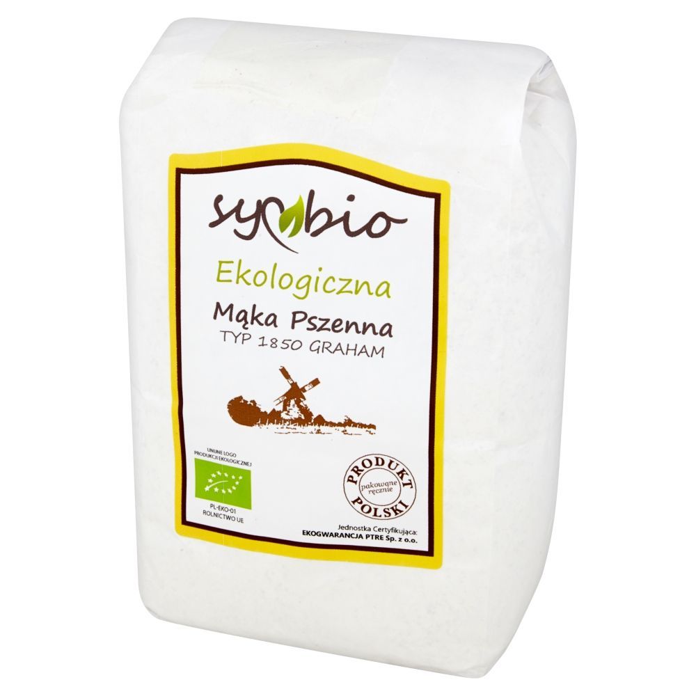 Symbio Mąka pszenna typ 1850 graham ekologiczna 1 kg