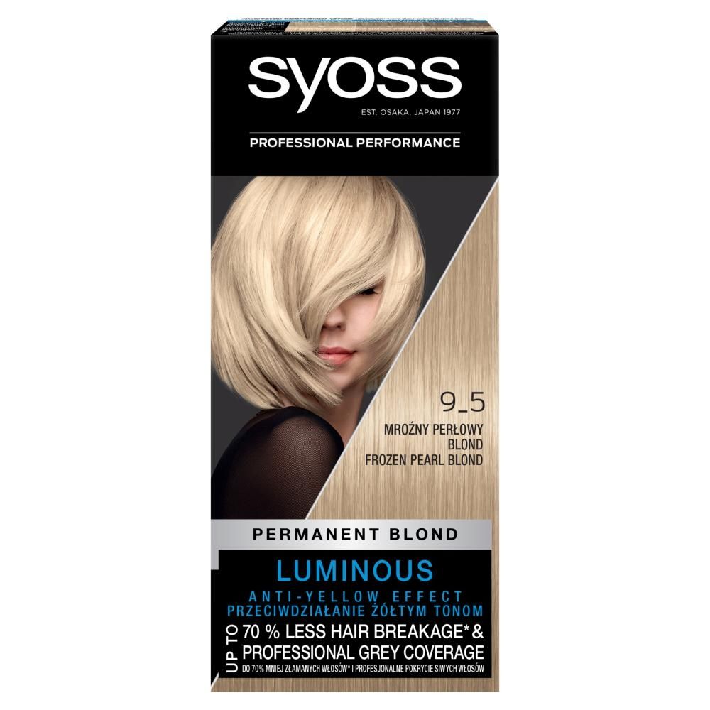 Syoss Farba do włosów mroźny perłowy blond 9-5