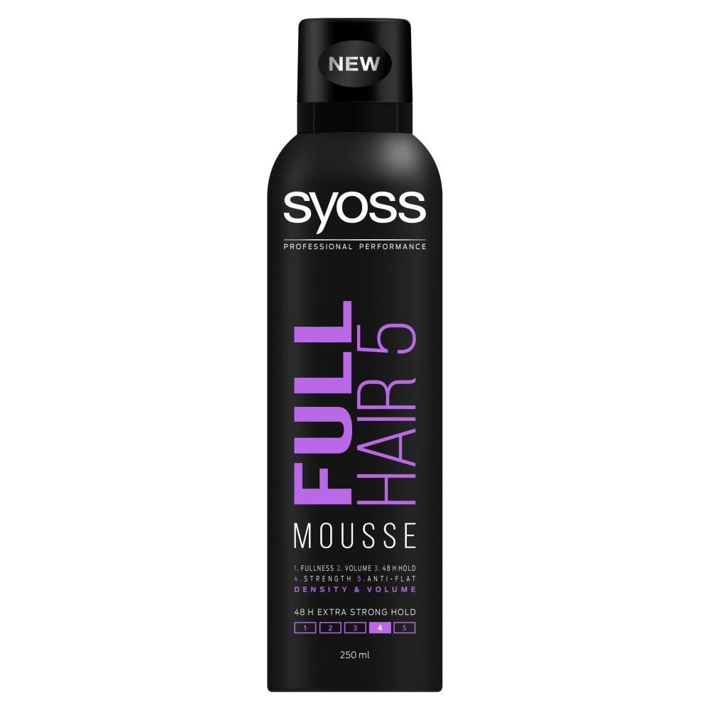 Syoss Full Hair 5 Pianka do włosów zwiększająca objętość ekstramocna 250 ml