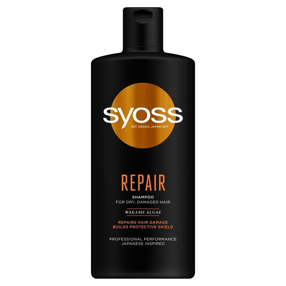 Syoss Repair Szampon do włosów suchych i zniszczonych 440 ml