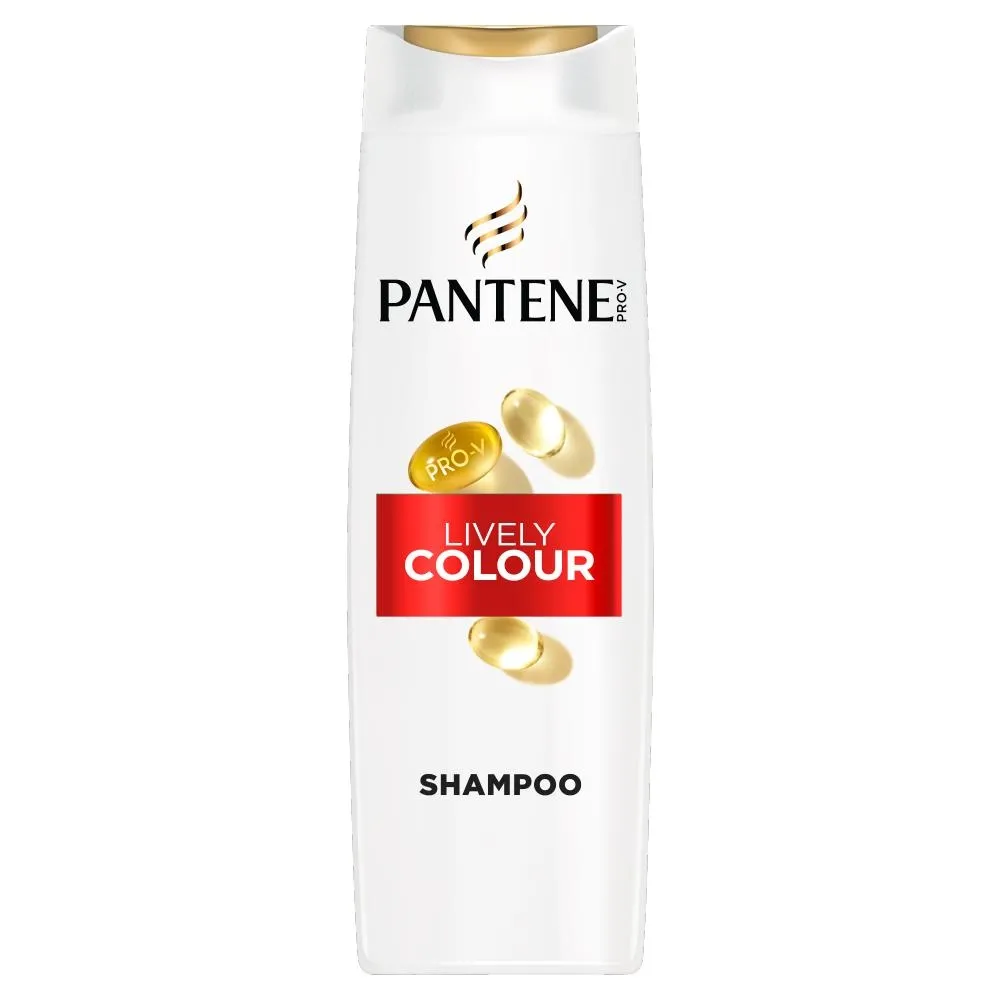 Szampon Pantene Pro-V Lively Color, formuła Pro-V + antyoksydanty, do włosów farbowanych, 400 ml