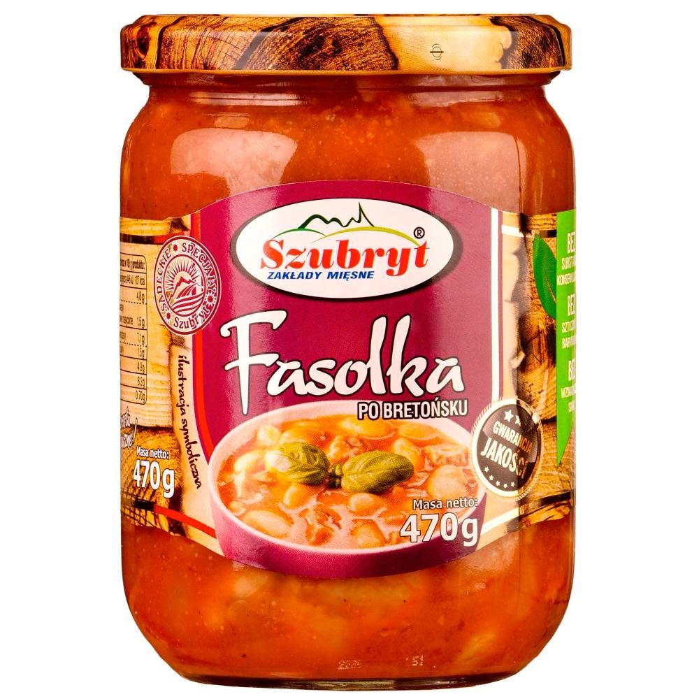 Szubryt Fasolka po bretońsku 470 g