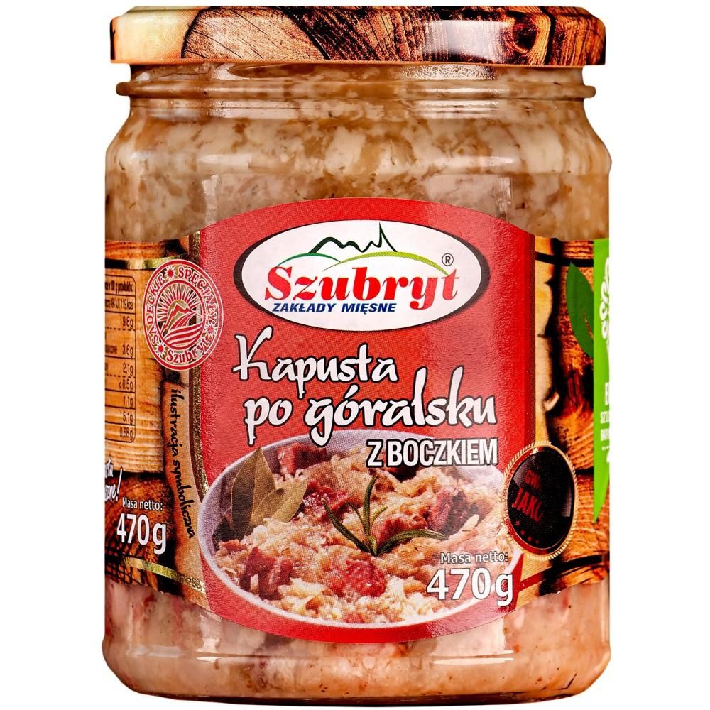 Szubryt Kapusta po góralsku z boczkiem 470 g