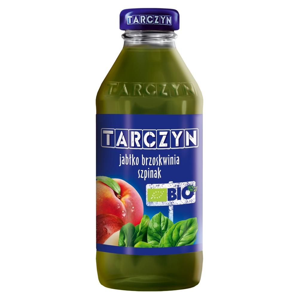 Tarczyn Sok jabłko brzoskwinia szpinak bio 300 ml