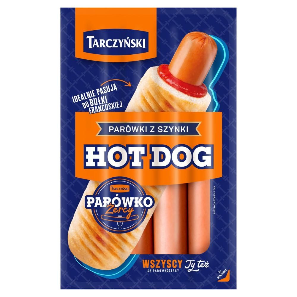 Tarczyński Parówki z szynki hot dog 280 g