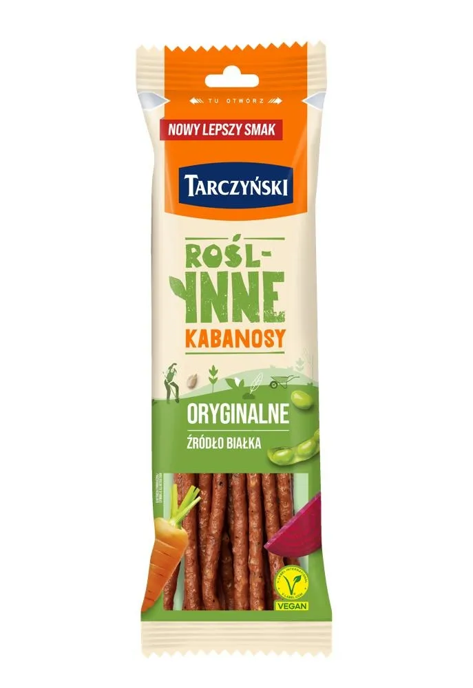 Tarczyński Roślinne kabanosy oryginalne 90 g