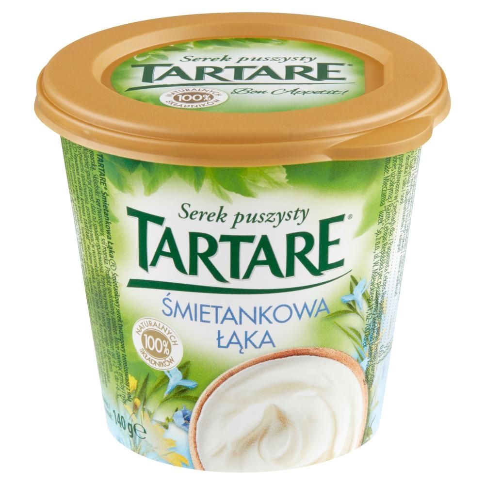 Tartare Serek puszysty śmietankowa łąka 140 g