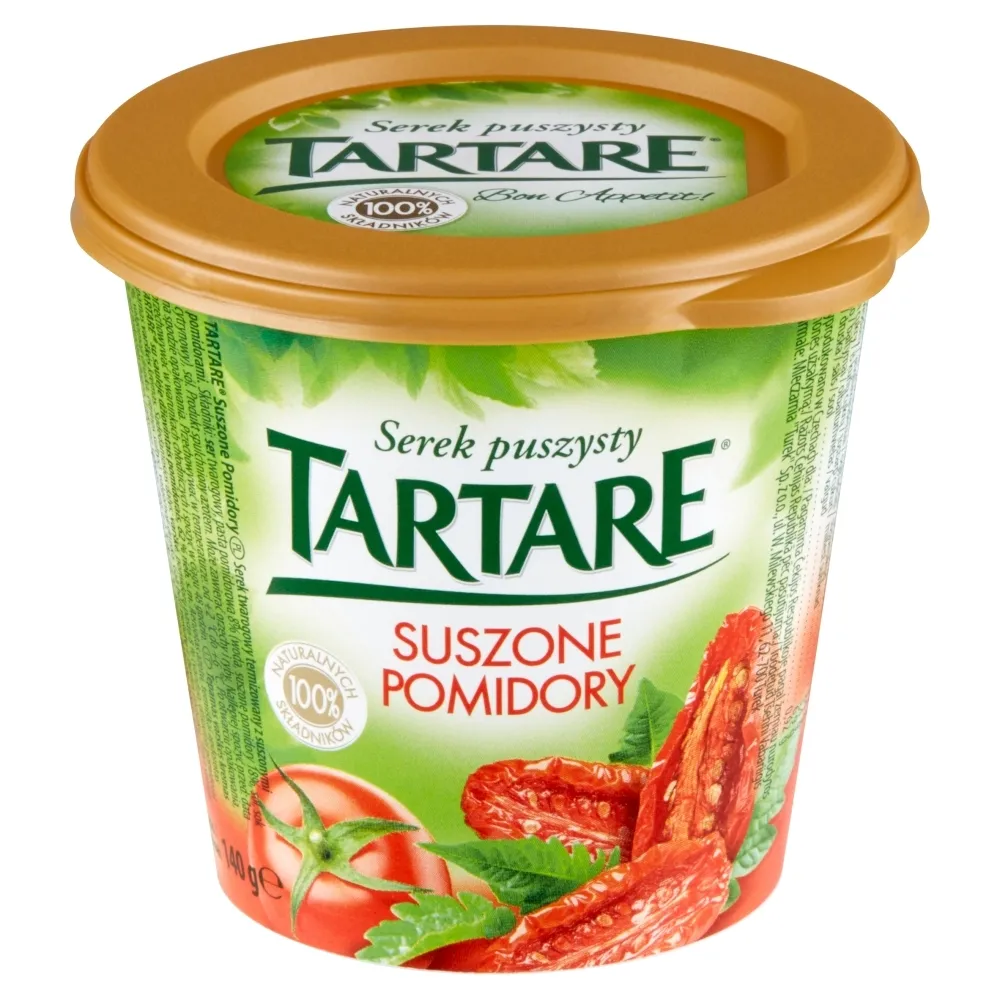 Tartare Serek puszysty suszone pomidory 140 g